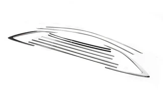 Повна окантовка вікон (10 шт, нерж) для Skoda Scala