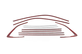 Повна окантовка вікон (10 шт, нерж) для Skoda Scala