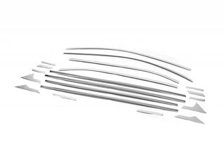 Повна окантовка вікон (нерж) для Honda eNP1