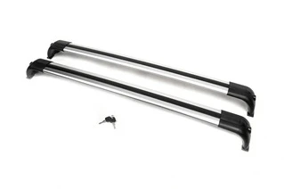 Перемички на оригінальні рейлінги (2 шт) чорні для Land Rover Discovery IV