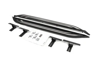 Бокові пороги OEM V2B (2 шт, алюміній) для Toyota Rav 4 2019- рр