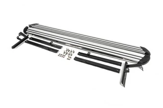 Бокові пороги OEM V1 (2 шт) для Hyundai Santa Fe 3 2012-2018 рр