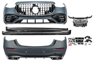 Комплект обвісів AMG S63 з боковими порогами для Mercedes S-сlass W223