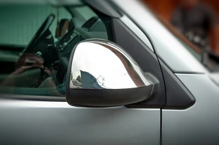 Накладки на дзеркала (2 шт, нержавіюча сталь) Carmos - Турецька сталь для Volkswagen T6