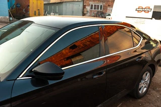 Повна окантовка вікон (нерж) для Skoda Superb 2015-2024 рр