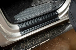 Накладки на дверні пороги EuroCap (4 шт, ABS) для Volkswagen Amarok 2010-2022 рр