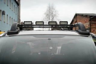 Рейлінги Black Shark (з поперечками) для Volkswagen Amarok 2010-2022 рр