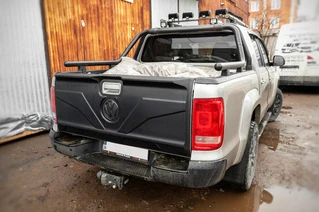 Накладка на кришку багажника (ABS) для Volkswagen Amarok 2010-2022 рр