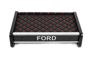 Полиця на пенель (Чорна з червоною ниткою) для Ford Transit 1991-2000 рр