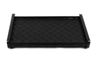 Полиця на панель (Чорна з чорною ниткою) для Opel Movano 2004-2010 рр