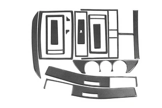 Накладки на панель (2001-2005) Карбон для Volkswagen Polo рр