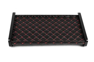 Полиця на панель (Чорна з червоною ниткою) для Renault Master 1998-2010 рр