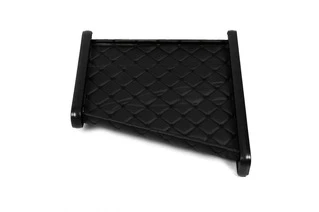 Полиця на панель (Чорна з чорною ниткою) для Iveco Daily 1999-2006 рр