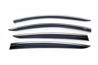 Вітровики з хромом HB/SD (4 шт, Niken) для Ford Focus IV 2018- рр