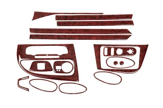 Накладки на панель (2009-2012) Дерево для Seat Leon рр