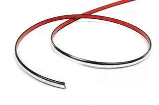 Хром молдинг на метраж sal9a (1 метр, 12 мм)