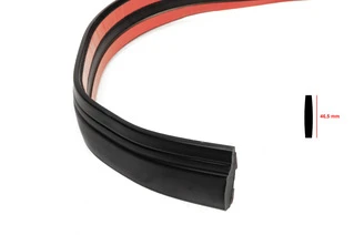 Чорний молдинг на метраж sal53 (1 метр, 46.5 мм)