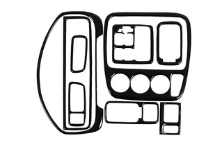 Декор на панель Чорний для Honda CRV 1996-2001 рр