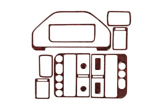 Поперечний багажник на інтегровані рейлінги під ключ (2 шт) чорний для Seat Leon 2013-2020 рр