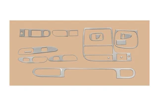 Декор на панель (1995-1998) Алюміній для Kia Sephia