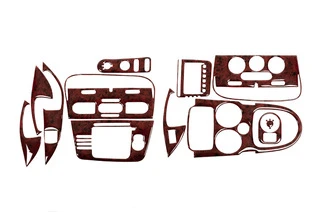 Накладки на панель (Великий комплект) Карбон для Seat Altea 2004-2015 рр