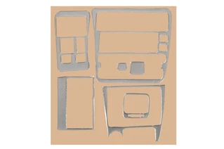 Накладки на панель (алюміній) для Toyota Corolla 1993-1998 рр