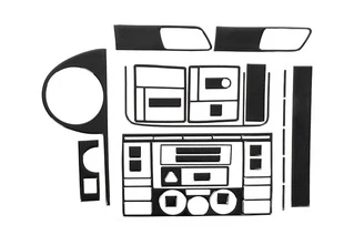 Накладки на торпеду (Туреччина) Алюміній для Volkswagen T5 Transporter 2003-2010 рр