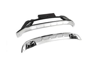 Передня і задня накладки 2015-2019 V4 (пластик) для Kia Sportage рр