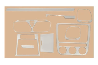 Накладки на панель Карбон для Volkswagen EOS 2006-2011рр