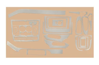 Накладки на панель (Meric, повний комплект) 2006-2014, Дерево для Mercedes Vito W639 рр