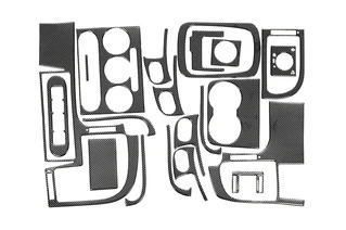 Накладки на панель Дерево для Opel Zafira A 1998-2005 рр