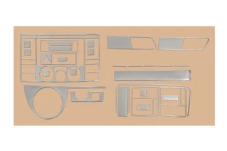 Накладки на торпеду (Туреччина) Алюміній для Volkswagen T5 Transporter 2003-2010 рр