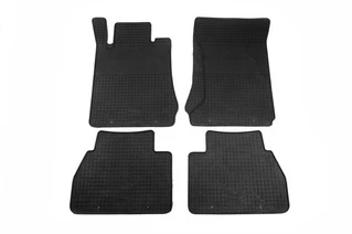 Гумові килимки (4 шт, Polytep) для Mercedes E-сlass W210 1995-2002 рр