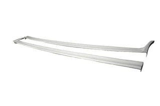 Комплект порогів (під фарбування) L3 - Long (під тюнінг бампер) для Mercedes Sprinter W907/W910 2018- рр