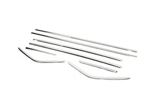 Окантовка скла (8 шт, нерж) для Ford C-Max/Grand C-Max 2010-2019 рр