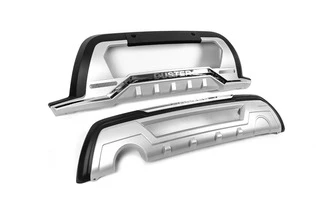 Передня та задня накладки (2 шт) для Dacia Duster 2018-2024 рр