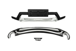 Передня та задня накладки 2016-2019 (2 шт) для Honda CRV рр