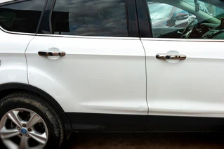 Накладки на ручки (4 шт., нерж.) Без чіпа, OmsaLine - Італійська нержавіюча сталь для Ford Kuga/Escape 2013-2019 рр