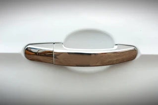 Накладки на ручки (4 шт., нерж.) Без чіпа, OmsaLine - Італійська нержавійка для Ford Kuga 2008-2013 рр