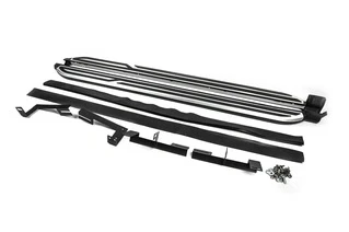 Бокові пороги OEM (2 шт., Алюміній) для Dacia Duster 2018-2024 рр