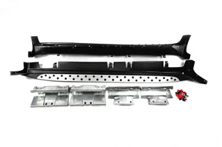 Бокові пороги Niken BMW-style (2 шт., Алюм.) для Kia Sportage 2010-2015 рр