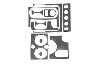 Накладки на панель (2003-2008) Карбон для Peugeot Partner рр