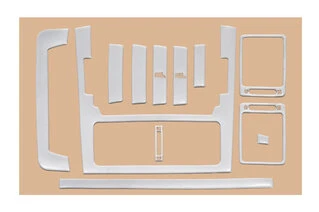 Накладки на панель Алюміній для Fiat Scudo 2007-2015 рр