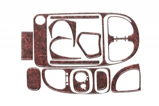 Накладки на панель (2000-2006 роки) Дерево для Ford Transit рр