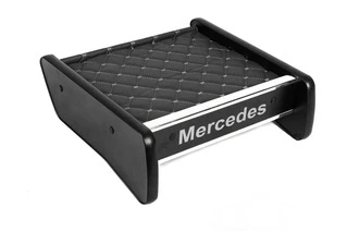 Полиця на панель (Сіра з сірою ниткою) для Mercedes Vito W638 1996-2003 рр