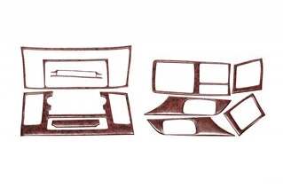 Накладки на панель (Meric) Дерево для Mitsubishi Lancer X 2008- рр