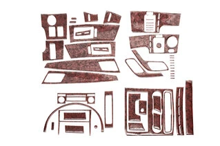 Накладки на панель (Meric, 50 деталей) Дерево для Mercedes Sprinter W906 2006-2018 рр