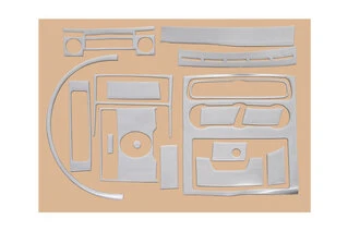 Накладка на панель (Meric, 19 деталей) Алюміній для Mercedes Sprinter W906 2006-2018 рр