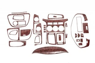 Накладки на панель (big set) Титан для Hyundai H300, H1, Starex 2008-2020 рр