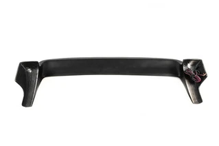 Козирьок лобовога скла V1 (LED, чорний мат) для Dacia Duster 2008-2018 рр